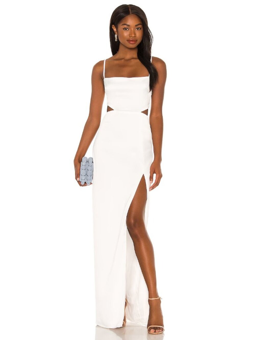 Nookie Stella Cut Out Gown in Ivory